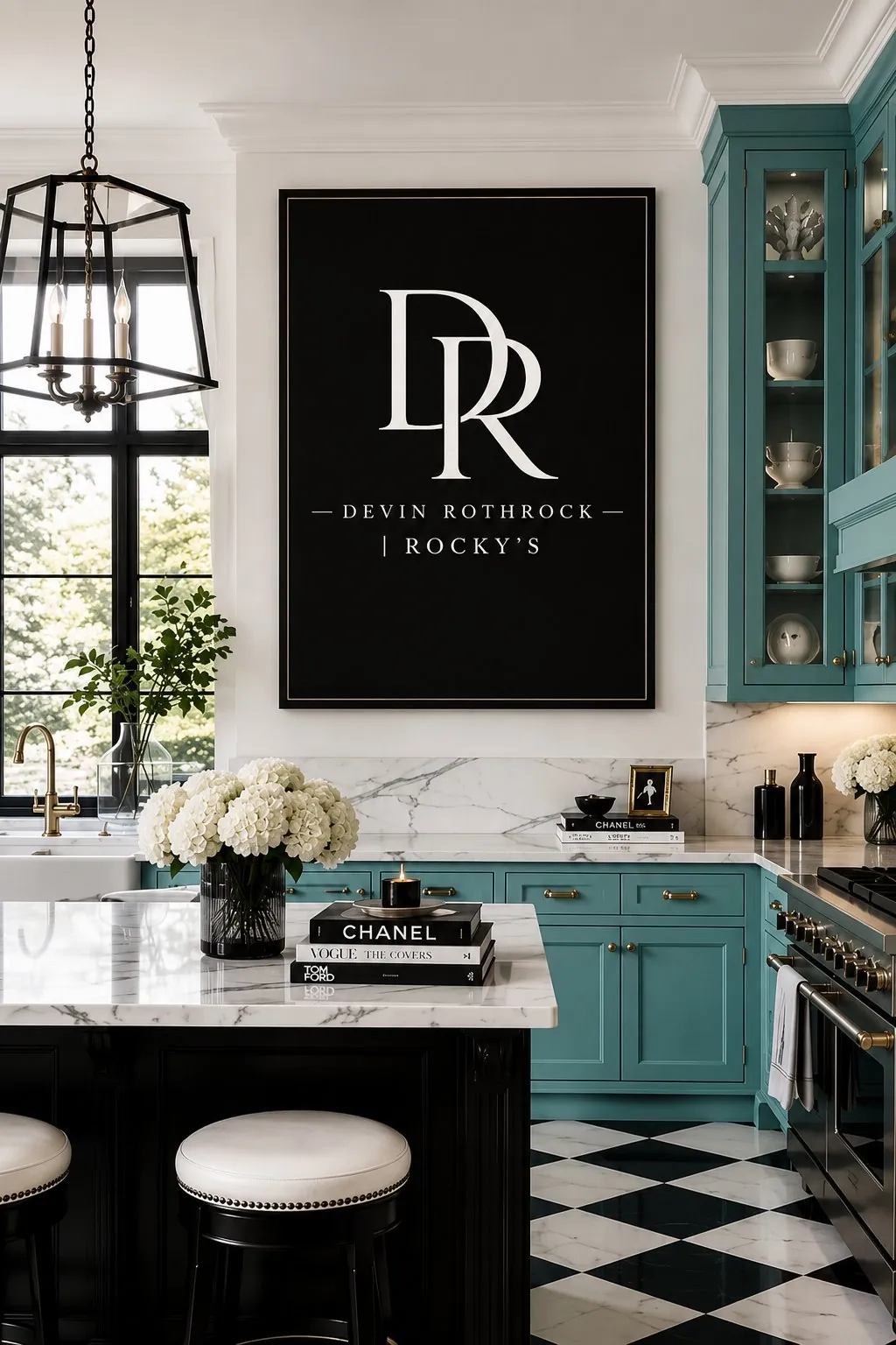 Designer kitchen interior