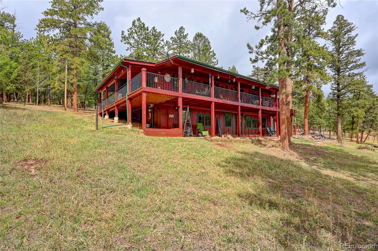 Mountain estate exterior for a Pine, Colorado off-market opportunity
